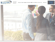 Tablet Screenshot of milestoneis.com